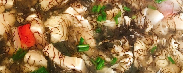 发菜豆腐羹 发菜豆腐羹如何做