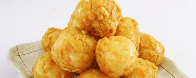 四味杏仁球 四味杏仁球的制作技巧