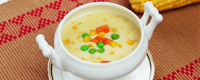 番茄奶油玉米浓汤 番茄奶油玉米浓汤做法