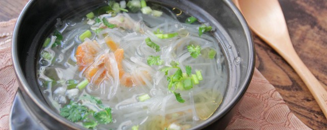 菠菜虾皮粉丝汤 菠菜虾皮粉丝汤怎样做