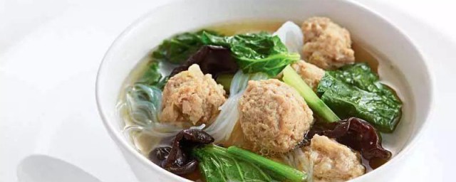 小白菜粉丝丸子煲 怎样做小白菜粉丝丸子煲
