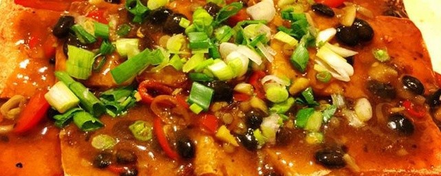 豉汁冻豆腐 豉汁冻豆腐的做法教程