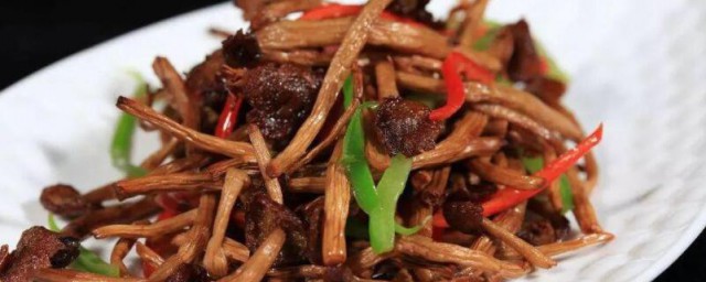美极烹茶树菇 美极烹茶树菇的制作方式