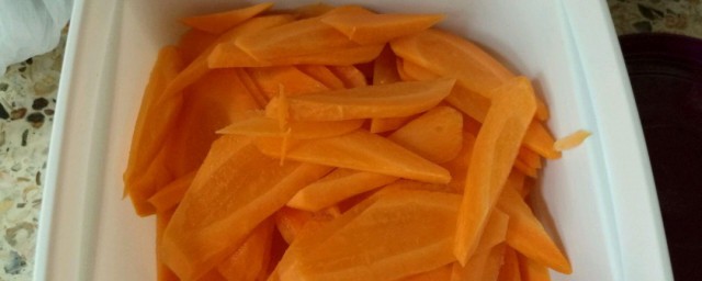 胡萝卜如何做盐菜 胡萝卜做盐菜的要领