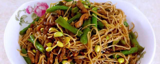 肉末焖面怎样做 肉末豆角焖面的次序