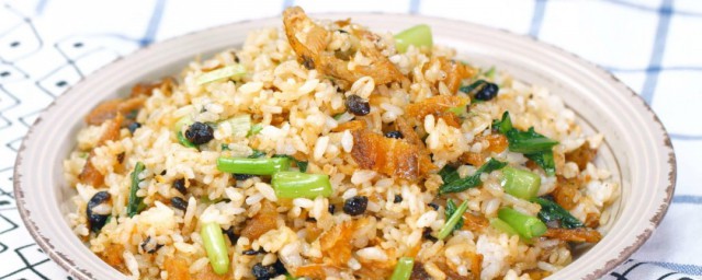 素鲮鱼炒饭 素鲮鱼炒饭怎样做