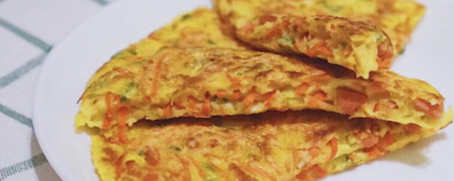 胡萝卜饼 胡萝卜饼简单做法