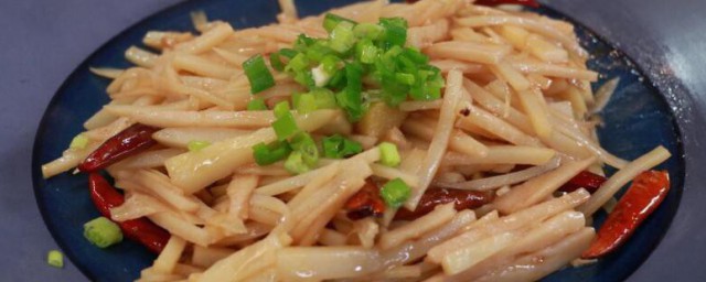 三丝炒藕 三丝炒藕如何做