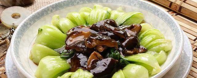 香菇油菜煲 香菇油菜煲做法简介