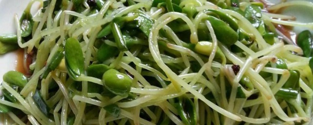 脆拌黑豆苗怎样做 脆拌黑豆苗需要什么食材