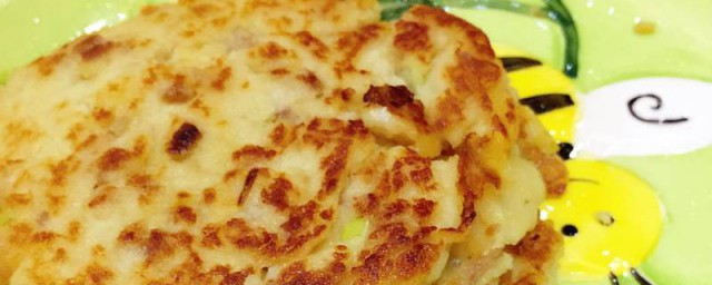 土豆肉泥怎样做饼 土豆肉泥饼的做法
