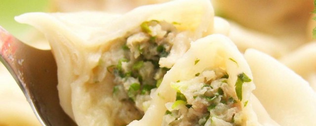 芹菜肉饺 芹菜肉饺的好吃做法与次序