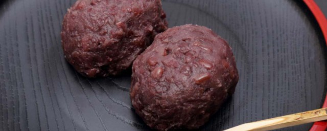 日式牡丹饼 日式牡丹饼的做法次序