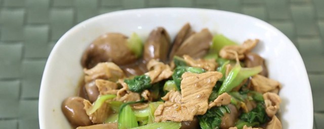 草茹烧瘦肉 草茹烧瘦肉做法简介