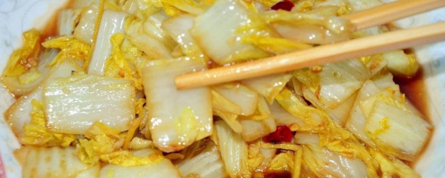 醋溜娃娃菜怎样做 制作醋溜娃娃菜的技巧