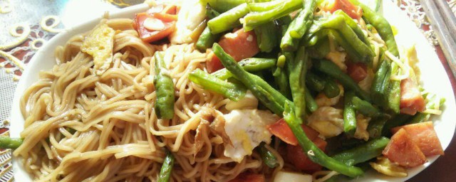 白芸豆焖面怎样做 白芸豆焖面做法简介