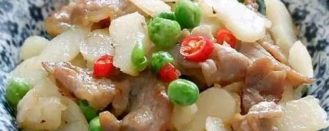 马蹄炒肉片的做法 马蹄炒肉片怎样做