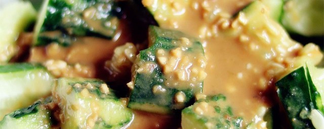 芝麻酱黄瓜豆腐 芝麻酱黄瓜豆腐的做法