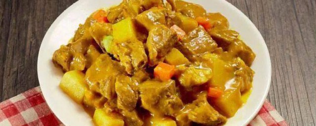 咖喱牛腩豆腐 咖喱牛腩豆腐怎样做