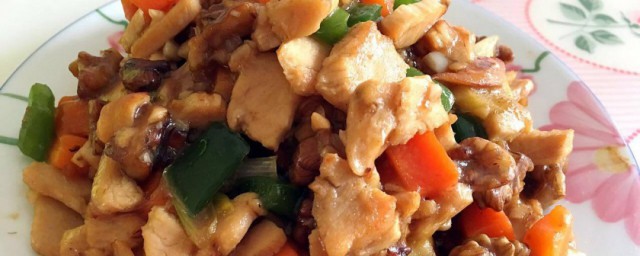 鸡块核桃仁 鸡块核桃仁做法