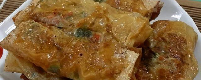 腐皮肉饼 腐皮肉饼的做法简介