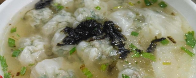 上海馄饨汤怎样做 上海馄饨汤的正宗做法