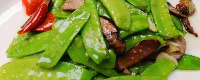 荷兰豆红烧肉怎样做 做荷兰豆红烧肉的教程