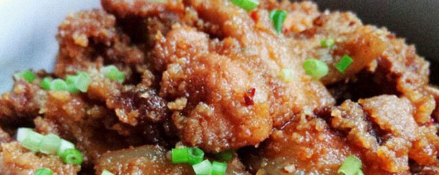 蒸米粉肉如何做 蒸米粉肉的做法