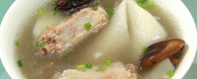 排骨山药汤教程 做排骨山药汤的步骤
