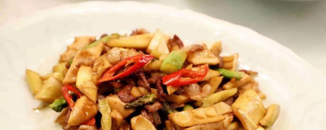 酸笋肉片如何做 酸笋肉片如何做