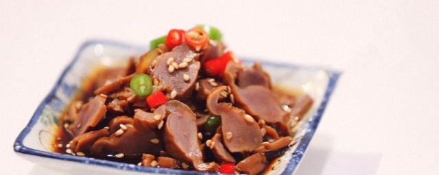 糟卤鸡胗怎样做 糟卤鸡胗怎样做