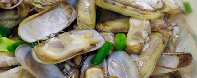 红油拌海蛏怎样做 红油拌海蛏的做法