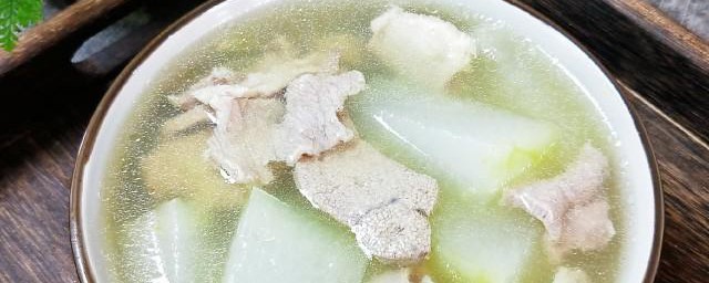 肉片冬瓜汤怎么做 肉片冬瓜汤的做法