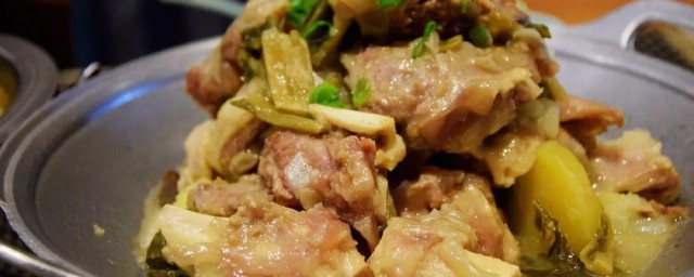 羊骨肉炖白菜的做法 羊骨肉炖白菜如何做