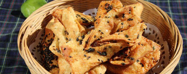 芝麻香酥点心的做法 芝麻香酥点心怎样做