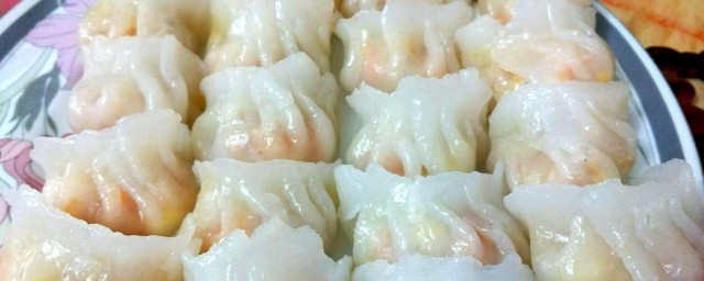 冷冻的虾饺怎样做 冷冻的虾饺做法