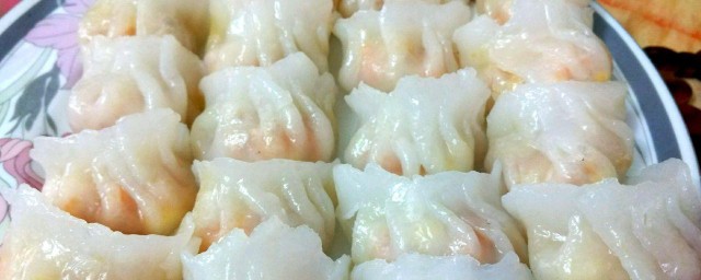 冷冻的虾饺如何做 冷冻的虾饺做法