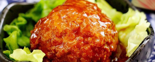 在家制作大肉丸子的要领 大肉丸子怎么做