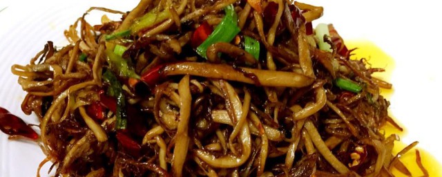 孜然茶树菇怎样做 孜然茶树菇做法