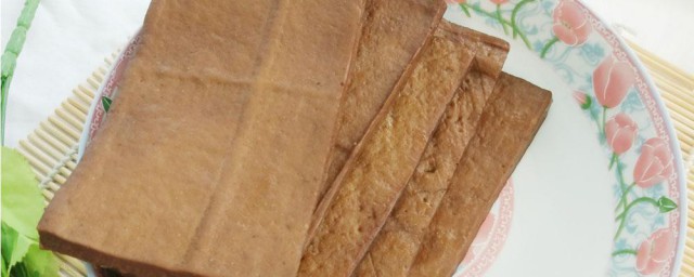 豆腐干的腌制方法 五香豆腐干的腌制方法