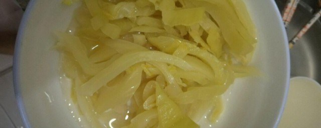咸菜疙瘩的做法 如何做咸菜疙瘩