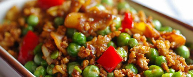 黑椒肉末青豆怎样做 黑椒肉末青豆的做法