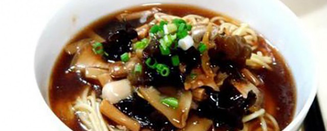 香菇猪肉面条如何做 香菇猪肉面如何做