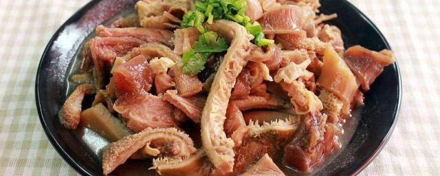 泰式牛杂做法和配方 怎样做泰式牛杂