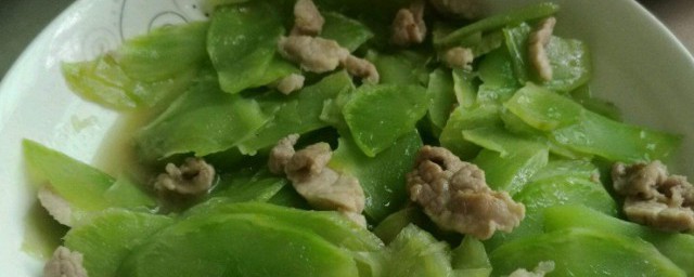 肉炒莴苣的技巧诀窍 肉炒莴苣的烹饪技巧
