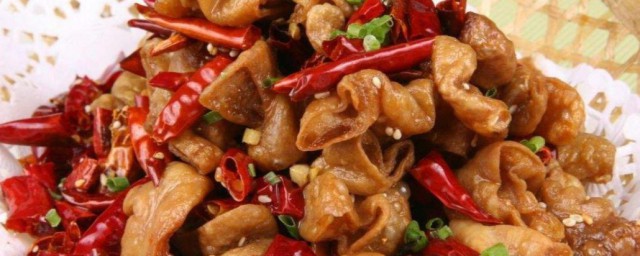 干煸肥肠的做法 怎样做干煸肥肠