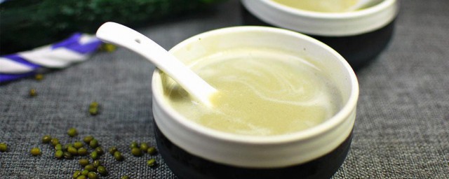 薏米木瓜花粉绿豆浆 薏米木瓜花粉绿豆浆做法介绍