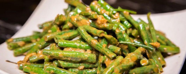 麻酱豆角的做法 怎样做麻酱豆角