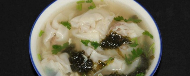 馄饨咸汤怎样做 馄饨咸汤做法简介