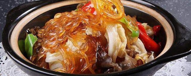 白菜炖粉制作技巧 做白菜炖粉的流程